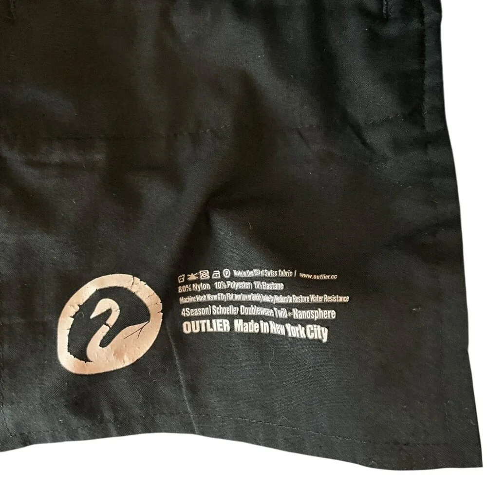 Outlier 4Season Schoeller Doubleweave Twill Nanosphere Pants Navy Size 33 x 30 - Picture 5 of 5